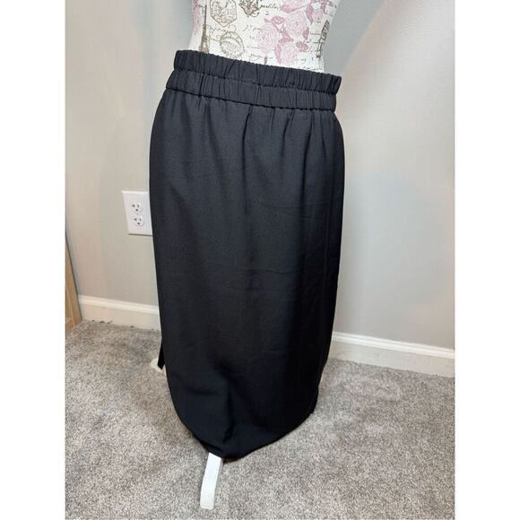 J Crew Pull-on skirt Black NWT Small - Picture 2 of 5